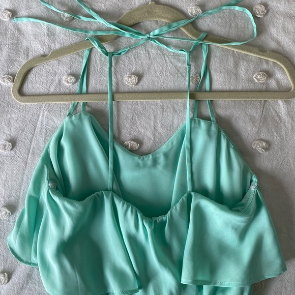 BCBG RUFFLE ROMPER - Picture 3 of 9